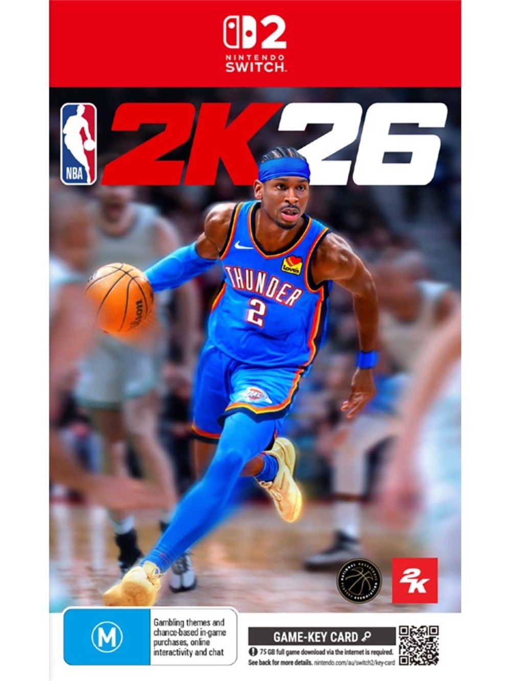 NBA 2K26 (Game-Key Card) - Nintendo Switch 2